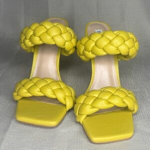 Steve Madden Kenny Citron Braided High Heel